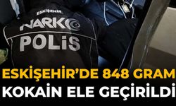 Eskişehir'de 848 Gram Kokain Ele Geçirildi