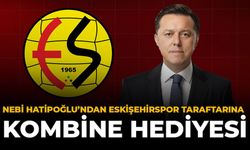 Nebi Hatipoğlu’ndan Eskişehirspor Taraftarlarına Kombine Hediyesi