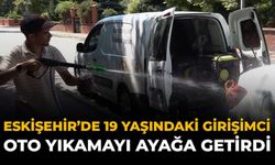Eskişehir’de 19 Yaşındaki Girişimci Oto Yıkamayı Ayağa Getirdi