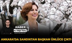 Ankara’da Sandıktan Başkan Ünlüce Çıktı