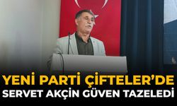 YENİ Parti Çifteler'de Servet Akçin Güven Tazeledi