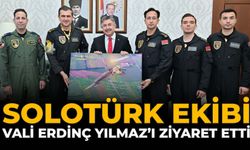 SOLOTÜRK Ekibi Vali Erdinç Yılmaz'ı Ziyaret Etti