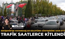 Eskişehir’de Vatandaşlar SoloTürk Gösterisine Akın Etti: Trafik Saatlerce Kilitlendi