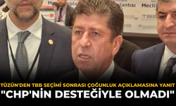 Tüzün'den TBB Seçimi Sonrası Çoğunluk Açıklamasına Yanıt: "CHP'nin Desteğiyle Olmadı"