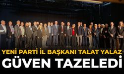 YENİ Parti İl Başkanı Talat Yalaz Güven Tazeledi