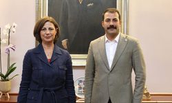 Ayşe Ünlüce Ve Talat Yalaz Kent Gündemini Görüştü