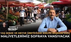 Mazot Tarlayı Yakıyor Fatura Sofraya Çıkıyor