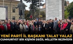 YENİ Parti İl Başkanı Talat Yalaz: Cumhuriyet Bir Kişinin Değil Milletin Rejimidir