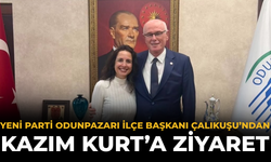 YENİ Parti Odunpazarı İlçe Başkanı Çalıkuşu’ndan Kazım Kurt’a Ziyaret