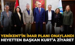 Yenikent’in İmar Planı Onaylandı, Heyetten Başkan Kurt’a Ziyaret