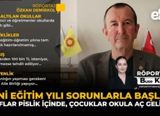 Eğitim Sen Eskişehir Şube Başkanı Özkan Demirkol