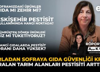 TMMOB’a bağlı Ziraat Mühendisleri Odası Eskişehir Şube Başkanı Selma Güder