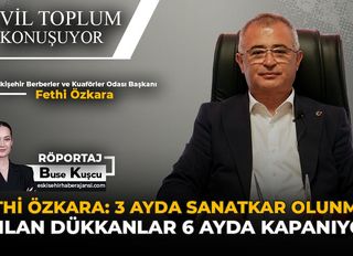 Eskişehir Berberler ve Kuaförler Odası Başkanı Fethi Özkara