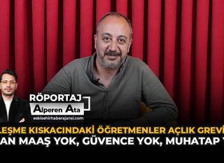 Özel Sektör Öğretmenleri Sendikası Eskişehir İl Temsilcisi Özgür Cihan Tıknazoğlu
