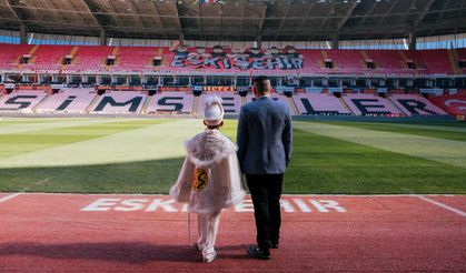 “Böyle olur Eskişehirsporlu’nun düğünü”