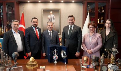 İYİ Parti Heyetinden Başkan Ataç'a Ziyaret