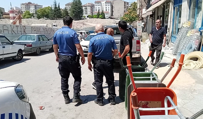 Esnafla Sivil Polis Kapıştı!