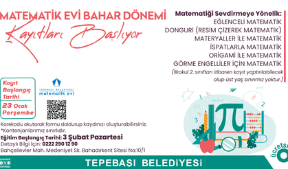 Matematik Evi'nde Yeni Dönem Başlıyor
