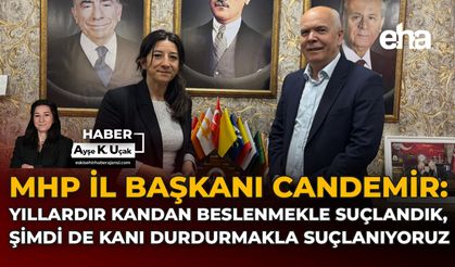 MHP İl Başkanı Candemir: Yıllardır Kandan Beslenmekle Suçlandık, Şimdi de Kanı Durdurmakla Suçlanıyoruz