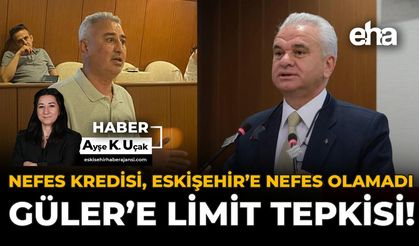 Nefes Kredisi Eskişehir’e Nefes Olamadı: Güler’e Limit Tepkisi!