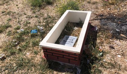Eskişehir’de Korkutan Mezar: Mahalle Sakinleri Şaşkına Döndü!
