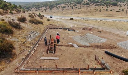 İnönü İlçesine Yeni Proje: Koyun Yıkama Yeri İnşaatı Başladı!