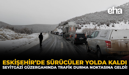 Eskişehir’de Sürücüler Yolda Kaldı: Seyitgazi Güzergâhında Trafik Durma Noktasına Geldi!