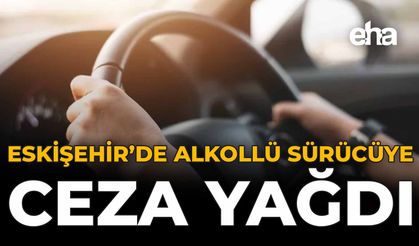 Eskişehir’de Alkollü Sürücüye Ceza Yağdı
