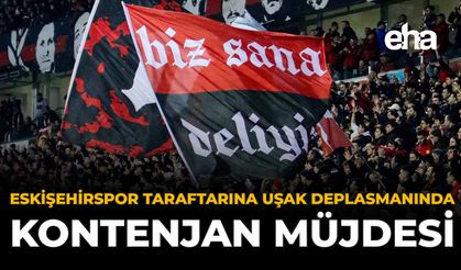 Eskişehirspor Taraftarına Uşak Deplasmanında Kontenjan Müjdesi