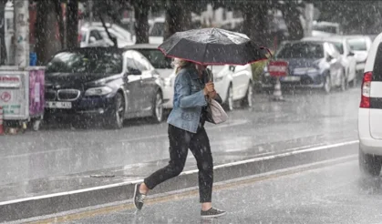 14 İle Şiddetli Yağmur Uyarısı: İki Yağış Dalgası Birden Geliyor