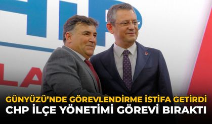 Günyüzü’nde Görevlendirme İstifa Getirdi: CHP İlçe Yönetimi Görevi Bıraktı