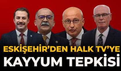Eskişehir’den Halk TV’ye Kayyum Tepkisi