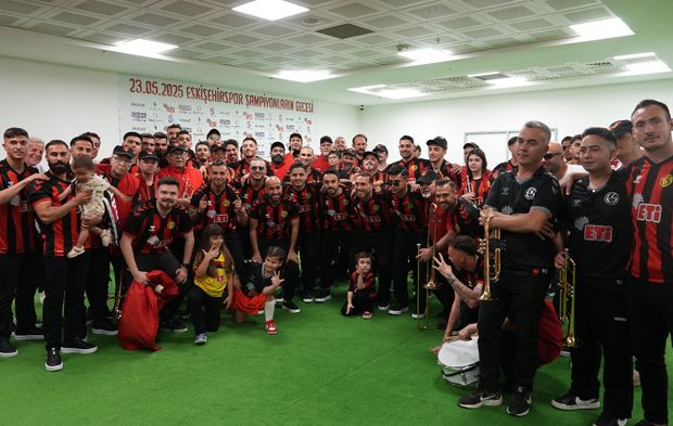 Eskişehirspor'un Şampiyonluk Kutlaması