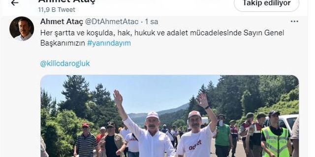 3 Başkandan ortak görüş; "Yanındayız Kılıçdaroğlu"