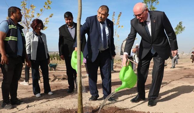 Odunpazarı’ndan 100. Yıl ve Odunpazarı 3D Gençlik Festivali Anısına Odunpazarı’na Yeni Orman