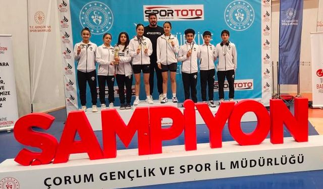 Eskişehirli Badmintoncular Şampiyonadan Dereceler ile Döndü