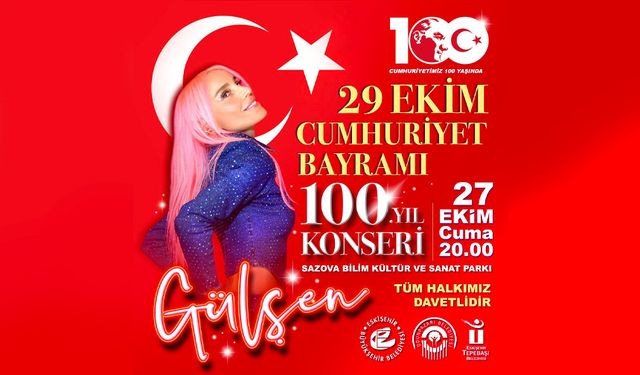 Gülşen Eskişehir'e Geliyor!