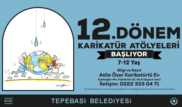 Karikatür Atölyelerine Kayıtlar Devam Ediyor