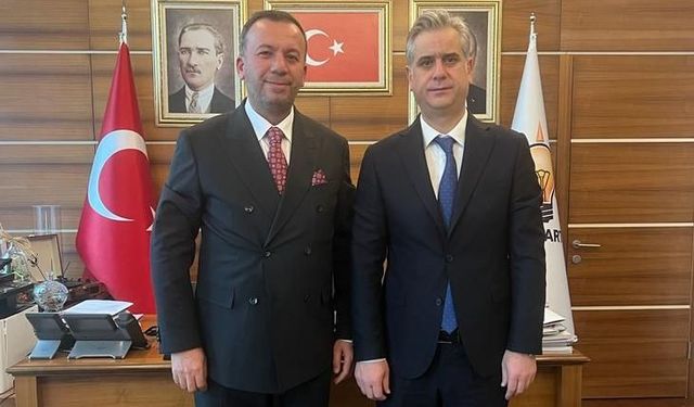 Ahmet Sivri, Genel Başkan Yardımcısı Yalçın ile Buluştu