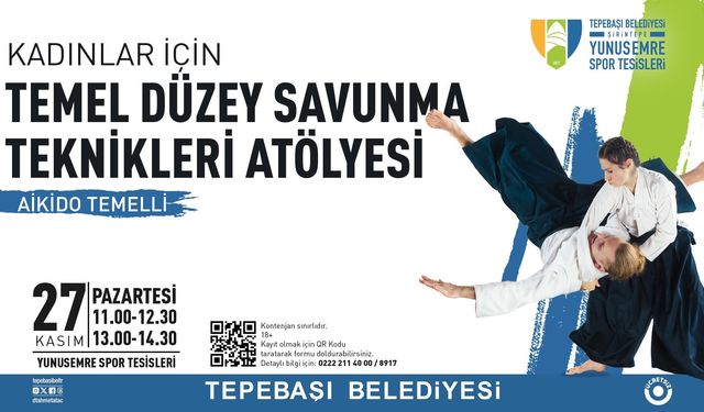 Kadınlara Özel Atölye Düzenlenecek