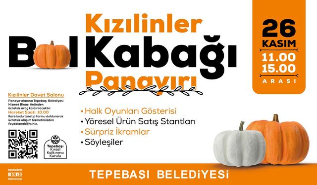 Balkabağı Panayırı Düzenlenecek