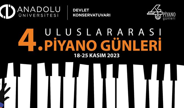 "4. Uluslararası Piyano Günleri" Başlıyor