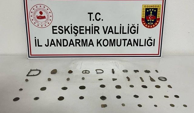 Jandarma Ekiplerinden Tarihi Eser Operasyonu