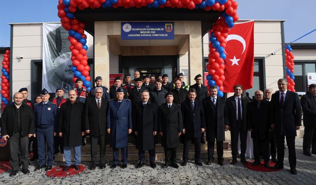 Eskişehir’de Jandarma Karakolu Düzenlenen Törenle Açıldı