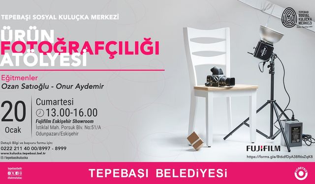 Ürün Fotoğrafçılığı Atölyesi Düzenlenecek