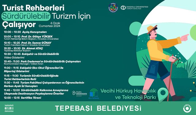 Turizm Rehberleri Sürdürülebilir Turizm İçin Çalışıyor Etkinliği Düzenlenecek