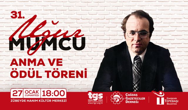 Uğur Mumcu Anma Töreni Gerçekleşecek