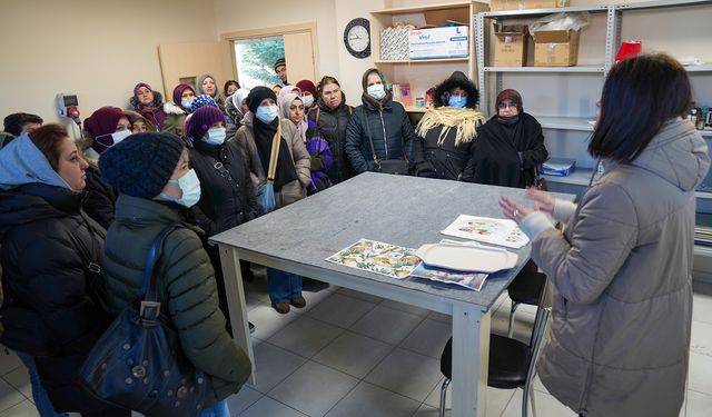 Belde Evi Kursiyerleri Hizmetleri Yerinde Gördü