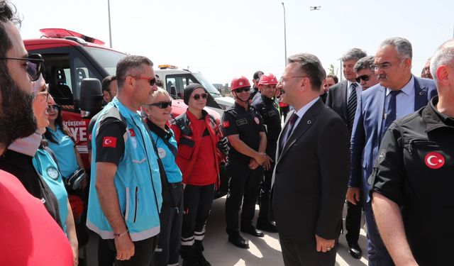 Vali Aksoy Başkanlığında Deprem Tatbikatı