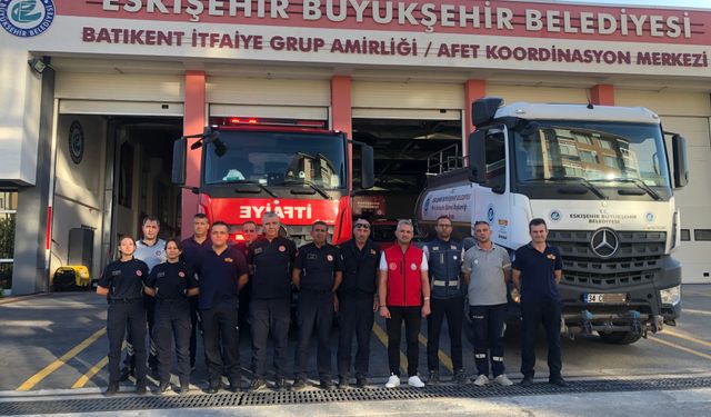 Büyükşehir'den Denizli'ye Destek Ekibi